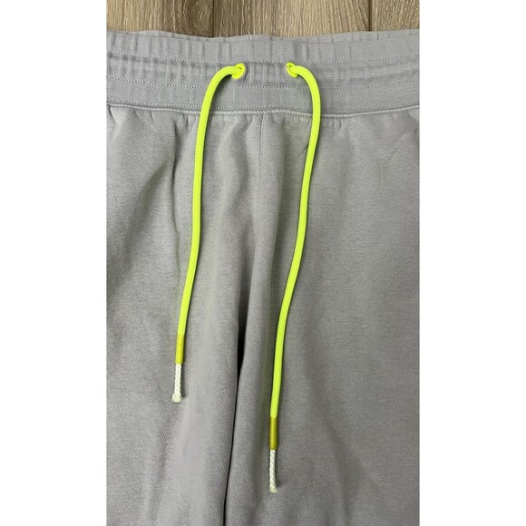 Nike Air Gray Colorblock Sweatpants Joggers Mens Size Large Zip Pocket - Picture 3 of 9